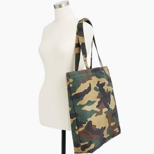 J.Crew Womens Large Reusable Everyday Tote In Camo